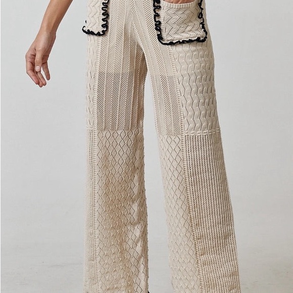 Crochet top and pants set, brand new - Picture 4 of 5